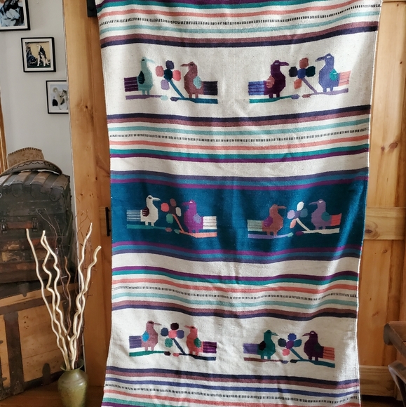 Other - Woven Wool blanket throw or Rug